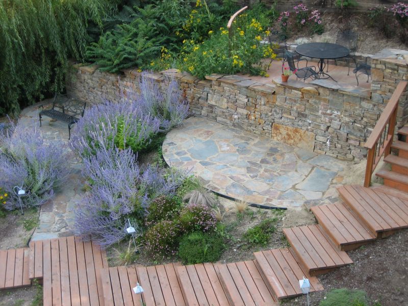 Artistic Hardscape Elements
