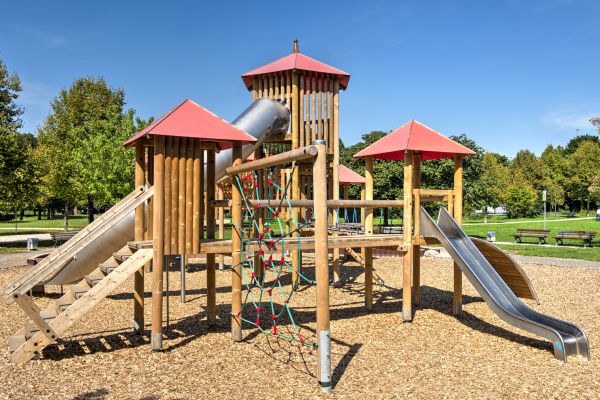 Playground Mulch Installation in Greenwood