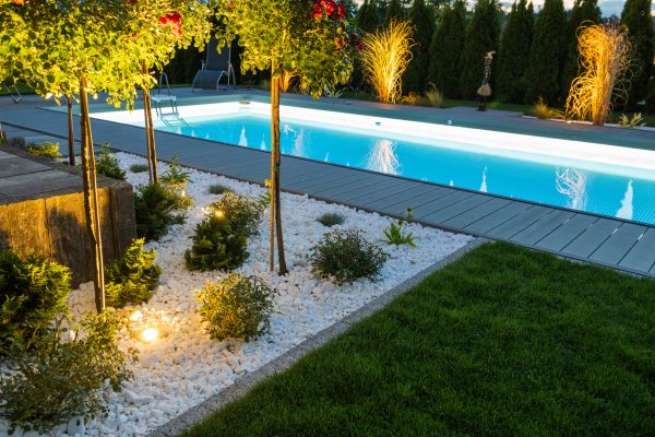 Pool Landscaping Service in Greenwood
