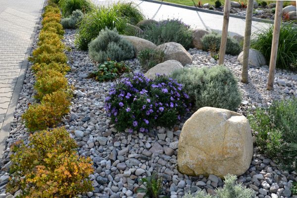 Decorative Rock Installation in Greenwood