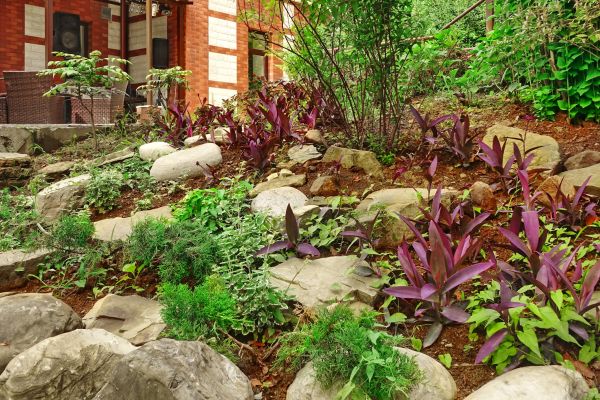 Rock Garden Landscaping in Greenwood
